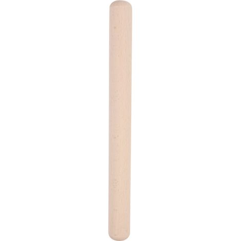 Nudelholz aus Massivholz, 29 cm – für Pizza, Kuchenteig und Kekse – Küchenutensil