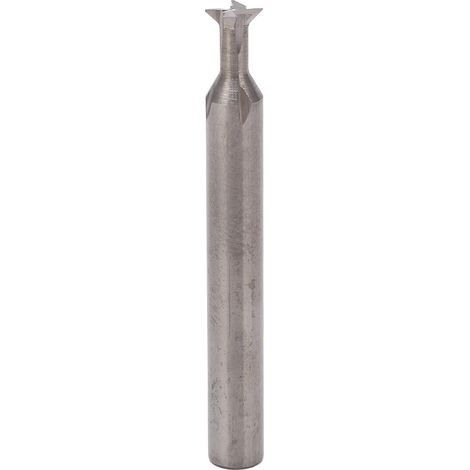 Fraise à queue d'aronde en carbure, queue de 6 mm de diamètre, 4 dents, longueur 50 mm, universelle, angle de 45°. (1/5)