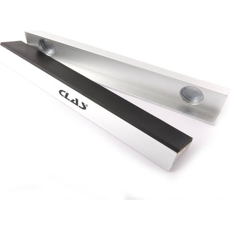 Jeu de 2 mors magnétiques 200mm revêtement caoutchouc pour étau OM 4068 - EG 7054 - CLAS Equipements