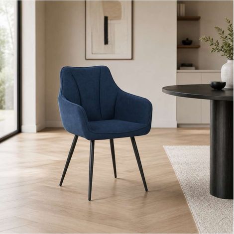 Domo Mea Sedia Dining Cobra - Blu - 59x56x85 cm (1/5)