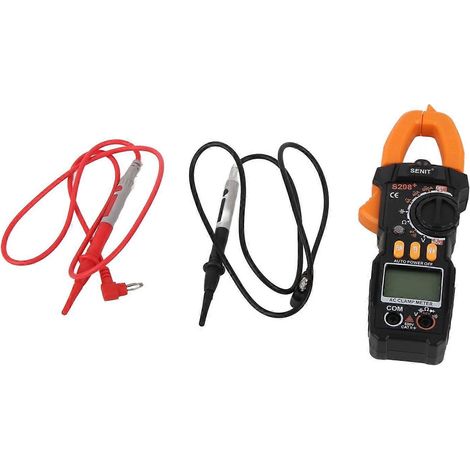 Digitales Zangenmultimeter mit hoher Genauigkeit, 2–600 A AC/DC, Strom-, Spannungs- und Kapazitätsmessgerät (1/4)