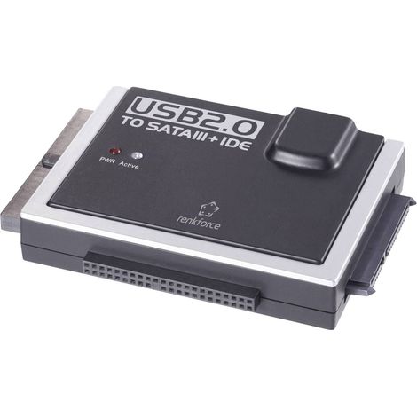 [GEBRAUCHT] B-Ware Candidate title: RENKFORCE USB 2.0 IDE SATA Konverter Computerkabel Adapter