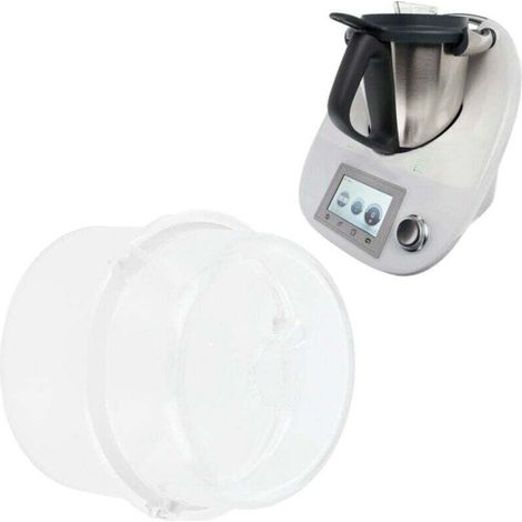 Enowelir Verre doseur/capuchon compatible avec Vorwerk Thermomix TM31/5/6 ,Couvercle de pot de mélangeur, (1/4)