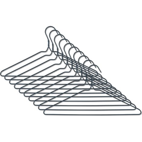 Appendini zeller metallo cromato antiscivolo barra pantaloni 10 (1/3)