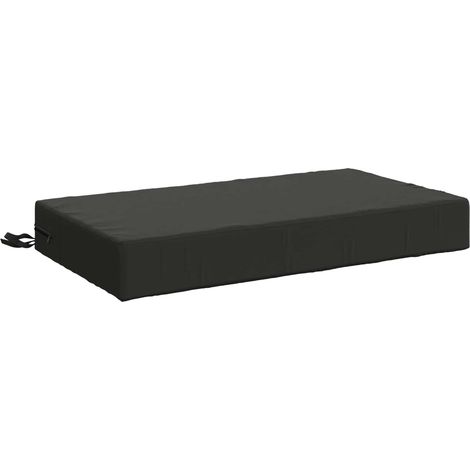 Coussin d’assise SOEST 100 % polyester Anthracite vidaXL (1/5)