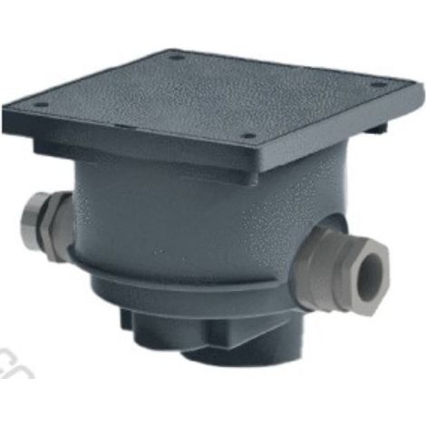 Boîte de connexion Weltico pour projecteur piscine Gris anthracite Gris anthracite (1/4)