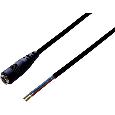 Câble de raccordement basse tension TRU COMPONENTS TC-2511308 DC femelle - extrémité(s) ouverte(s) 5 (1/2)