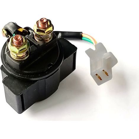 Starter relay for motorcycles - Compatible with Honda 300 ZY-125 starter relay (1/4)