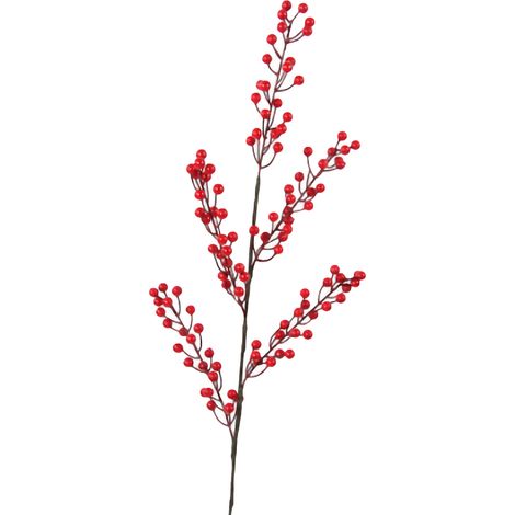 [Künstliche Pflanze] DIY Künstliche Beeren Festliche Dekorationen Rot Künstliche Simulation Typ 4 (1/5)