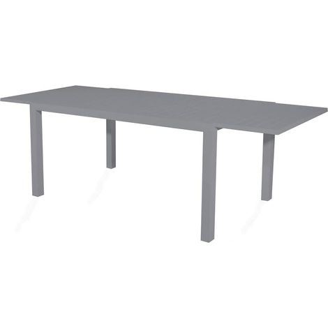 TAVOLO DA GIARDINO ALLUNGABILE IN ALLUMINIO GRIGIO ANTRACITE SARDEGNA DA ESTERNO (1/2)
