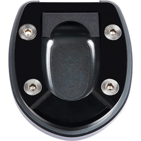 (Gris foncé) Pièce de moto : béquille latérale, extension de support, compatible avec Vespa GTS300, GTV, GTS 250 et 300 (2013-2023) maxpower (1/4)