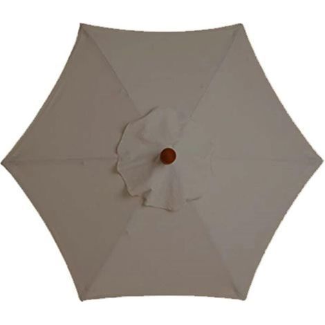 Housse de parasol 3M – 6 baleines – Imperméable et anti-UV – Tissu polyester durable pour extérieur (1/5)