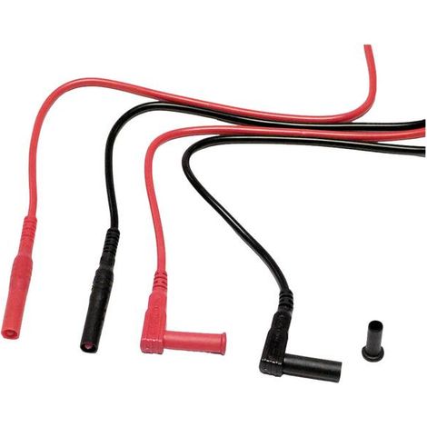 Chauvin Arnoux P01295289Z cavi in silicone rosso e nero 1,5m