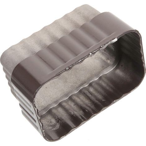 Adaptateur convertisseur de drain en alliage d'aluminium pour tuyau de descente vers tuyau de drainage. (1/5)