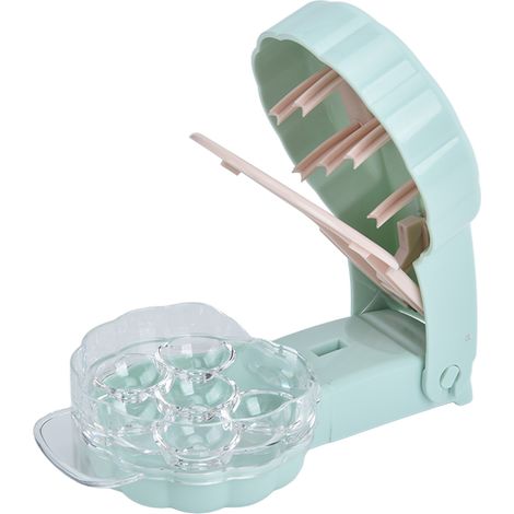 Transparente Mikrowellenabdeckung aus PP, 23 cm, Spritzschutz, ergonomisches Design, hygienisch und sicher (1/5)