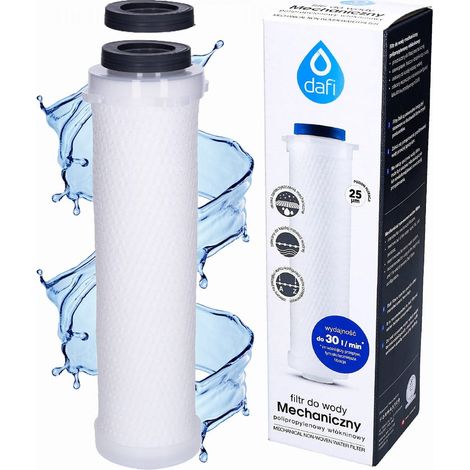 Filtro de agua mecánico de polipropileno Dafi