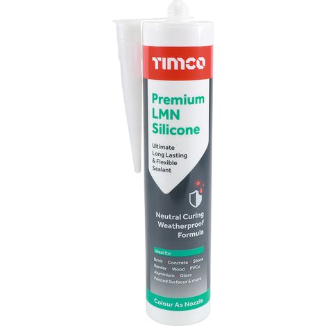 TIMCO Premium LMN Silicone Sealant Clear - 300ml