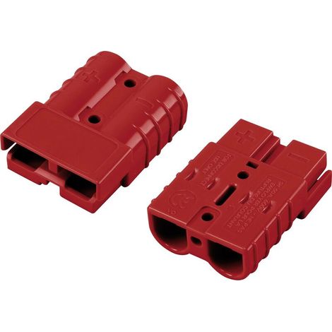 Conector de batería de alta corriente 50A, rojo. Contenido: 1 unidad (S478941) (1/3)