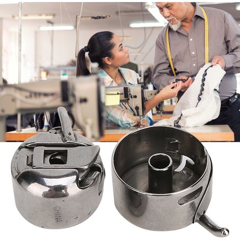 Boîtier de Bobine Inversé en Métal pour Machine à Coudre Singer - 2 Pièces (1/4)