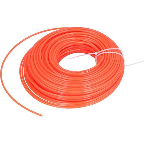 Corde de coupe nylon 3mm pour débroussailleuse et taille-haie - Accessoire de remplacement (1/5)