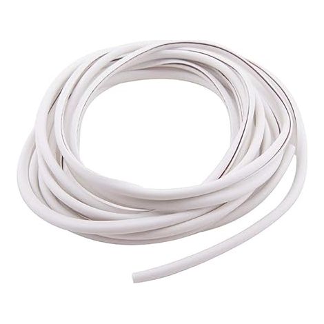 Bord de Protection Portière de Voiture Blanc 5M U Forme Caoutchouc Protecteur de Joint Moulure Porte Voiture Anti Rayures Bande Garde (1/5)