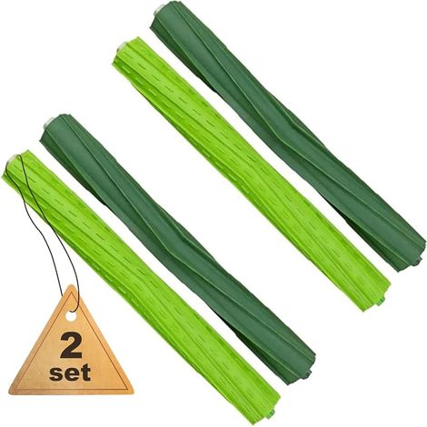 Lot de 2 brosses à rouleaux en caoutchouc de rechange pour aspirateur IRobot Roomba S9 (9150) S9+ S9 Plus (9550) série S (1/5)