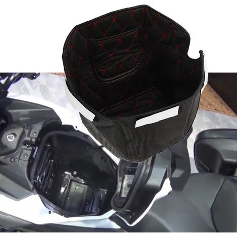 Roter Kraftstofftankschutz, kompatibel mit Honda NC750X und NC750S. (1/5)