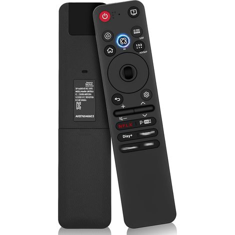 AI Magic Télécommande pour LG Smart TV - Télécommande de remplacement pour LG WebOS TV 2019-2025, OLED, QNED, UHD, LED, LCD, 4K et 8K, compatible avec AN MR25GA/MR24GA/MR23GA/MR22GA/MR21GA/MR20GA