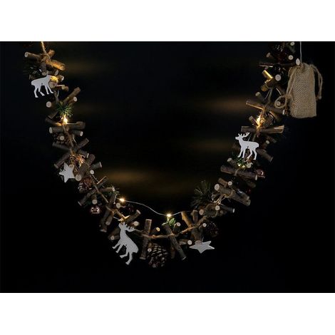 Christmas Decoration 100 cm Woodland Garland Indoor Woodlodge