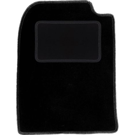 Tapicería negra mate para el asiento del conductor de: Ford Fusion hatchback (2002-2005)