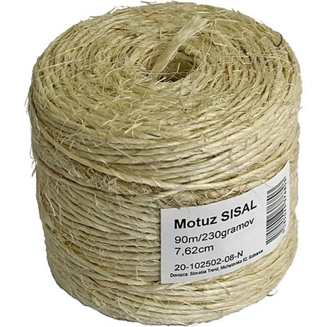 Bindfaden Sisal L-90 m/230 g, TubePack