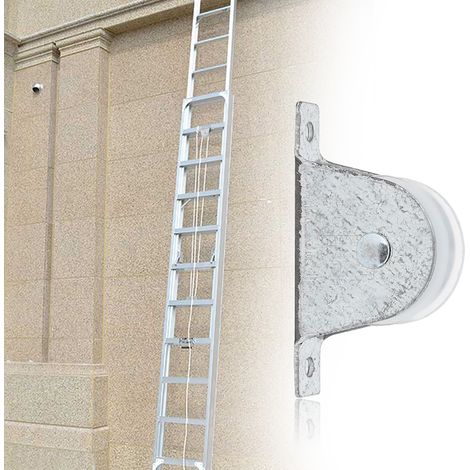 4 Stück universelle Leiterrollen mit 4 cm Durchmesser – Ersatzteile für Leitern (1/5)