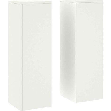 Maison Exclusive - Soporte de plantas 2 pcs 24 x 24 x 75 cm Acero