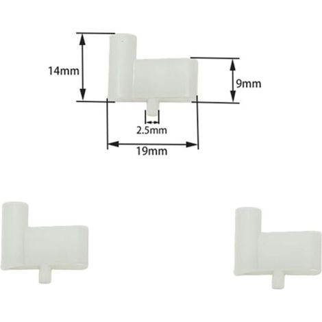 Hippotech Pack de 6 rondelles de ressort à cliquet pour chien de démarreur à rappel pour STIHL FC55 FS38 FS45 FS46 FS55 FC55 HL45 KM55 (1/4)