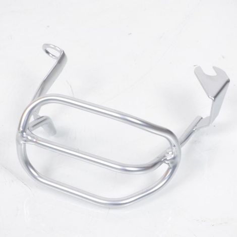 Protection métallique pour clignotant deux roues coloris argent (1/2)