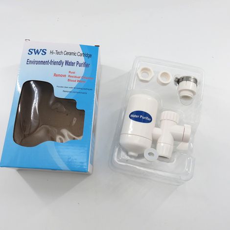Wasserhahnfilter, Wasserreiniger für Zuhause, Küchenwasserfilter, Wasserfilter für den Wasserhahn, Wasserfilter (1/4)