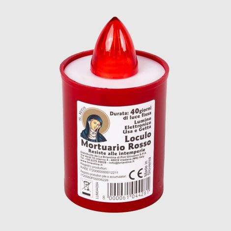 Lumino AT20 40gg Elettronico Rosso (1/2)