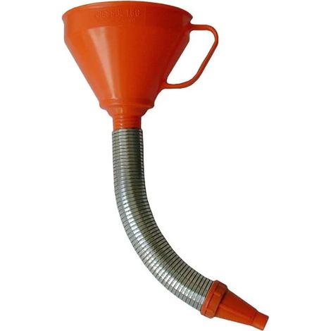 IMBUTO IN PLASTICA CON TUBO FLESSIBILE IN METALLO (1/2)