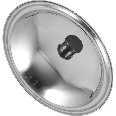 Couvercle anti-brûlure pour casseroles portables, couvercle pour casseroles ménagères en acier inoxydable (1/5)