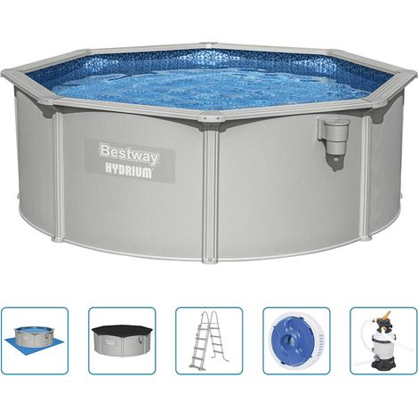 Telaio Piscina Fuori Terra Rotonda Hydrium 360x120 cm Bestway (1/5)