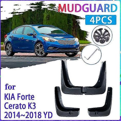 Lot de 4 bavettes de protection pour KIA Forte Cerato K3 (2014-2018) - Accessoires auto (1/5)