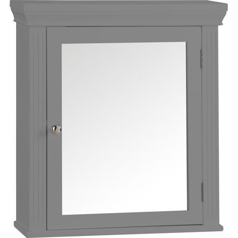 Teamson Home Stratford Arredo Bagno In Legno Con Specchi Grigio EHF-6544G (1/5)