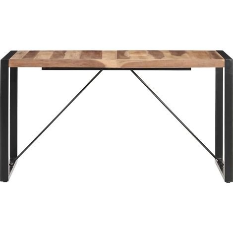 Maison Exclusive - Tavolo da Pranzo 140x70x75 cm in Legno Massello (1/5)