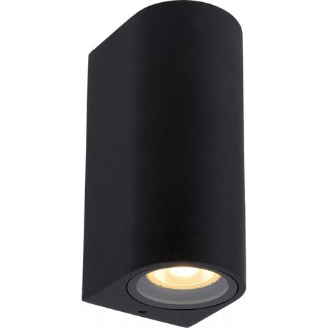 Applique esterno nero in alluminio 2xGU10 35W ZARO Lucide (1/5)