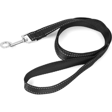 Guinzaglio riflettente per cani - 120 x 2,5 cm (47,2 x 1 pollice) in nylon, ideale per l'addestramento.