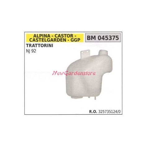 Depósito de combustible motor de tractor de césped ALPINA NJ 92 045375