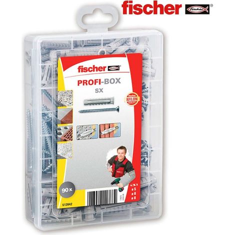 Custodia FISCHER SX Plus 5/6/8 con viti - 90 unità 568679