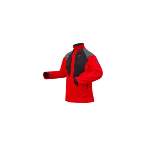 Chaqueta de trabajo técnica 100% elástica rojo/negro PATTONES ROBERT'S XXL