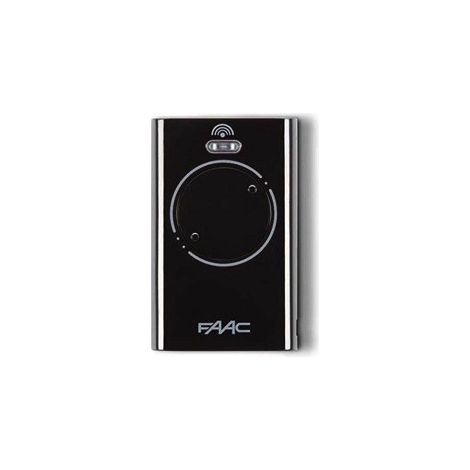 Télécommande 433MHz pour motorisations – 2 boutons – Programmable par auto-apprentissage – Compatible avec FAAC