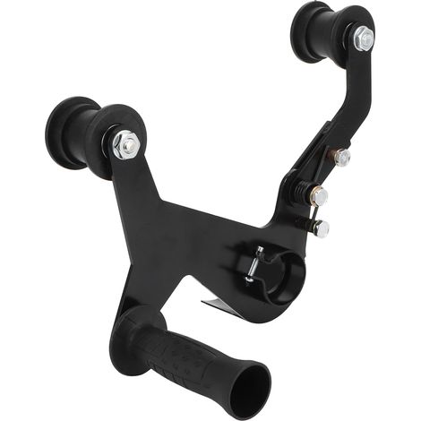 Accessoires pour ponceuse à bande, ponceuse à tube rond en acier inoxydable, machine de polissage et de brossage pour meuleuse d'angle (1/5)